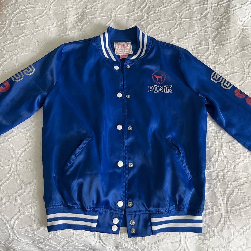 PINK Victoria's Secret Chicago CUBS Jacket XS